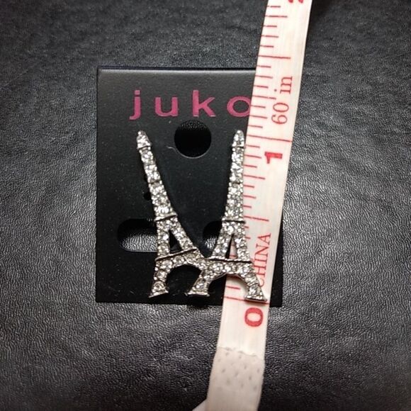 Juko Eiffel tower blingy earrings - Picture 6 of 8